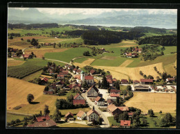 AK Wangen-Neuravensburg, Der Ortsteil Roggenzell Aus Der Vogelschau  - Wangen I. Allg.