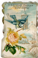 CHROMOS SUCHARD OISEAU ET ROSE - Suchard