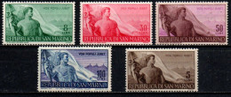 1948 - San Marino 336/40 Lavoro   ++++++ - Unused Stamps