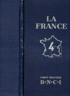 Carte Géographique Par La B.N.C.I. édition Blondel La Rougerie, Vichy/Le Montet, Genève, Narbonne, Ventimiglia, N° 4 - Carte Stradali