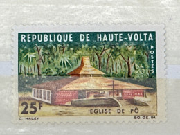 1966 Haute Volta MNH  Église De Po - Alto Volta (1958-1984)