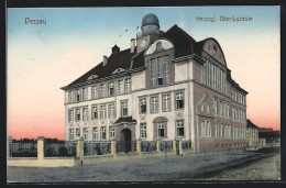 AK Dessau, Herzogliches Ober-Lyzeum  - Dessau