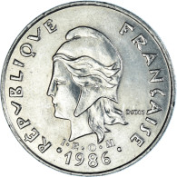 Monnaie, Nouvelle-Calédonie, 20 Francs, 1986 - Nueva Caledonia