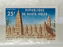 1966 Haute Volta MNH  Mosquée De Bobo-Dioulasso - Upper Volta (1958-1984)