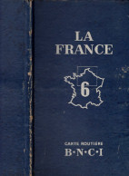 Carte Géographique Par La B.N.C.I. édition Blondel La Rougerie, Le Havre/Dieppe, Maastricht, Alençon, Montbard/Chaumon°6 - Wegenkaarten