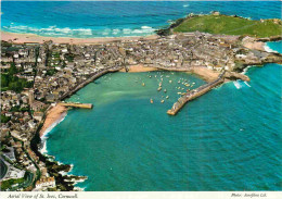 Angleterre - St Ives - Aerial View - Cornwall - Scilly Isles - England - Royaume Uni - UK - United Kingdom - CPM - Carte - St.Ives