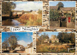 Angleterre - Cotswold Scenes At Upper Slaughter Near Bourton On The Water - Multivues - Gloucestershire - England - Roya - Andere & Zonder Classificatie