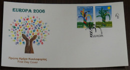 Greece 2006 Europa Cept Imperforate Unofficial FDC - FDC