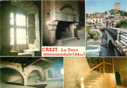 26 - Crest - La Tour Monumentale - Multivues - CPM - Voir Scans Recto-Verso - Crest