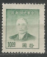 CHINE N° 716a NEUF Sans Gomme - 1912-1949 République