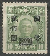 CHINE N° 504 NEUF Sans Gomme - 1912-1949 Republiek