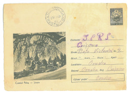 IP 64 - 01001p-a , SINAIA, Castle PELES, Romania - Stationery - Used - 1964 - Ganzsachen