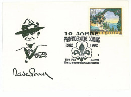 SC 47 - 781 AUSTRIA, Scout - Cover - Used - 1992 - Storia Postale
