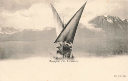 TRANSPORTS - Bateau - Barque Du Léman - Carte Postale Ancienne - Autres & Non Classés