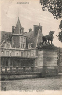 FRANCE - Auvergne - Randan - Vue Sur Le Château - Vue De L'extérieure Face à L'entrée - Statue - Carte Postale Ancienne - Riom