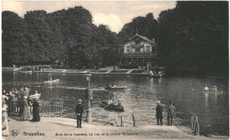 CPA Carte Postale  Belgique Bruxelles Bois De La Cambre Lac Et Chalet Robinson   VM79489 - Bossen, Parken, Tuinen