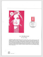 Marianne De Briat, Oblitéré Du 31.12.1989 Sur Timbre N° 2614 D'Yvert Et Tellier - Lettres & Documents