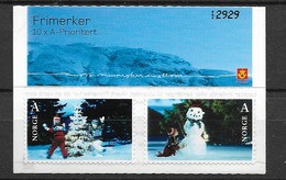 2006  MNH  Norway Booklet With Control Nr,  Postfris** - Libretti