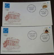 Greece 2004 Athens- Beijing Closing Ceremony Unofficial Cover - FDC