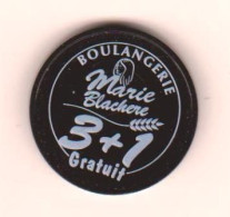 Jetons De Caddie  " Boulangerie Marie Blachere " Patisserie Sandwicherie _Je105 - Trolley Token/Shopping Trolley Chip