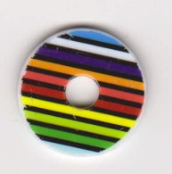 Jeton De Caddie " MULTI - COULEURS "  []_Je218 - Trolley Token/Shopping Trolley Chip