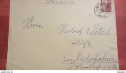 SBZ: Brief DS Bis 100g Frank. Mit 20Pf Kollwitz Als EF (Überfrankiert) Vom 12.11.50 Aus Wolkenburg (Mulde) Knr: 219 - Briefe U. Dokumente