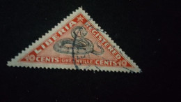 LİBERYA--1921-  10  C.      DAMGALI - Liberia