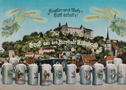 Kulmbach - Gruss Aus Dem Bierstadt , Bier Beer Stein Krug 1976 - Kulmbach