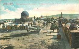 ISRAEL  JERUSALEM L'EMPLACEMENT DU TEMPLE DE SALOMON STATTE DES SALOMONISCHEN TEMPELS - Israel