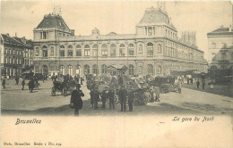 BRUXELLES  LA GARE DU NORD - Schienenverkehr - Bahnhöfe