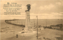 ZEEBRUGGE MEMORIAL ERIGE EN SOUVENIR DE L'ATTAQUE DU MOLE LE 23 AVRIL 1918 - Zeebrugge