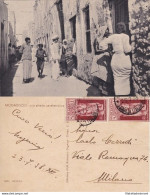 1938 AFRICA ORIENTALE ITALIANA, N° 22 Coppia Su Cartolina Per Milano - Italienisch Ost-Afrika