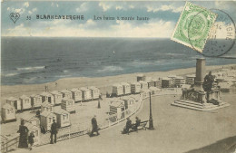 BLANKENBERGHE LES BAINS A MAREE HAUTE - Blankenberge