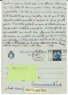 Marche-ascoli Piceno-cupra Marittima Biglietto Postale Democratica Da Lire 5 Viaggiato Da Roma A Cupramarittima Nel 1946 - Autres & Non Classés