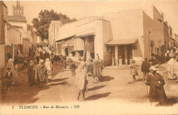 ALGERIE  TLEMCEN RUE DE MASCARA - Tlemcen