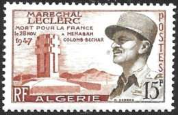 TIMBRE N° 338  -  GENERAL LECLERC  - OBLITERE -  1956 - Gebruikt