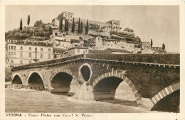 ITALIA VERONA PONTE PIESTRA CON CASTEL S. PIETRO - Verona