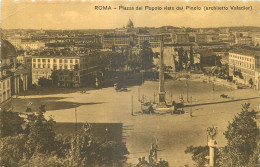 ITALIA  ROMA  PIAZZA DEL POPOLO VISTA DAL PINCIO - Lugares Y Plazas