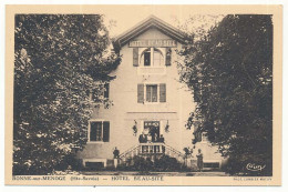 CPSM 9 X 14 Haute Savoie BONNE-sur-MENOGE Hôtel Beau-Site  Propriétaires Sur Le Perron - Bonne