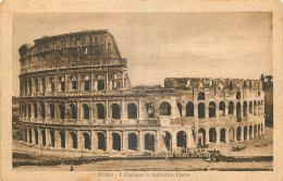 ITALIA  ROMA  IL COLOSSEO O ANFITEATRO FLAVIO - Colisée