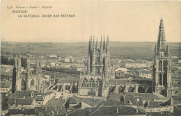 ESPANA BURGOS  LA CATEDRAL DESDE SAN ESTEBAN - Burgos