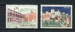 MONACO: - LE PALAIS - N° Yvert 548A+550 Obli. - Used Stamps