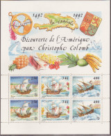 Monaco 1992 - Mi.Nr. Block 55 - Postfrisch MNH - Europa CEPT Columbus Kolumbus Schiffe Ships - 1992