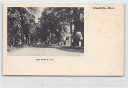 Usa - GREENFIELD (MA) East Main Street - PRIVATE MAILING CARD - Publ. Unknown - Autres & Non Classés