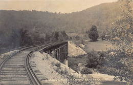 Usa - NEWFANE (VT) Salmon Hole Bridge - REAL PHOTO - Publ. H.C.L. Windham - Autres & Non Classés