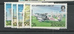 1985 MNH Alderney Mi 18-22 Postfris** - Alderney