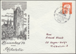 PU 53/30 Hessentag Fritzlar, Heinemann 40 Pf., SST Fritzlar 8.6.1974 - Privé Briefomslagen - Ongebruikt
