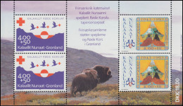 Grönland Block 4 Rotes Kreuz Und Pfadfinderbewegung 1993 ** / MNH - Altri & Non Classificati