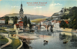 DEUTSCHLAND RADIUM-SOLBAD KREUZNACH NAHEBRÜCKE UND KAUZENBURG - Bad Kreuznach