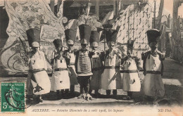 FRANCE - Auxerre - Retraite Illuminée Du 2 Août 1908 - Les Sapeurs - Animé - Carte Postale Ancienne - Auxerre